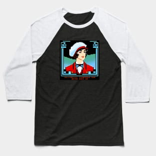 vintage pixel pretty lady Baseball T-Shirt